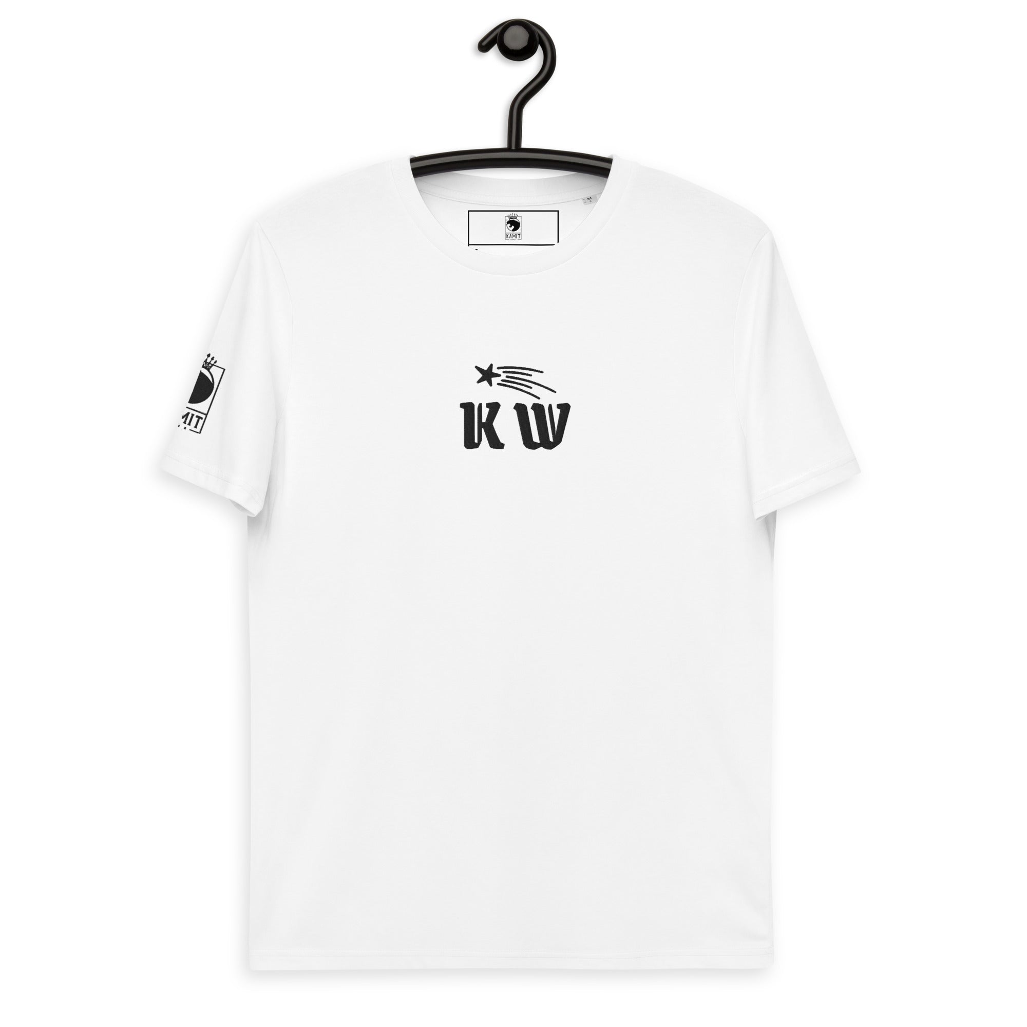 KW INITIAL BRODE T-shirt unisexe 100% coton Bio