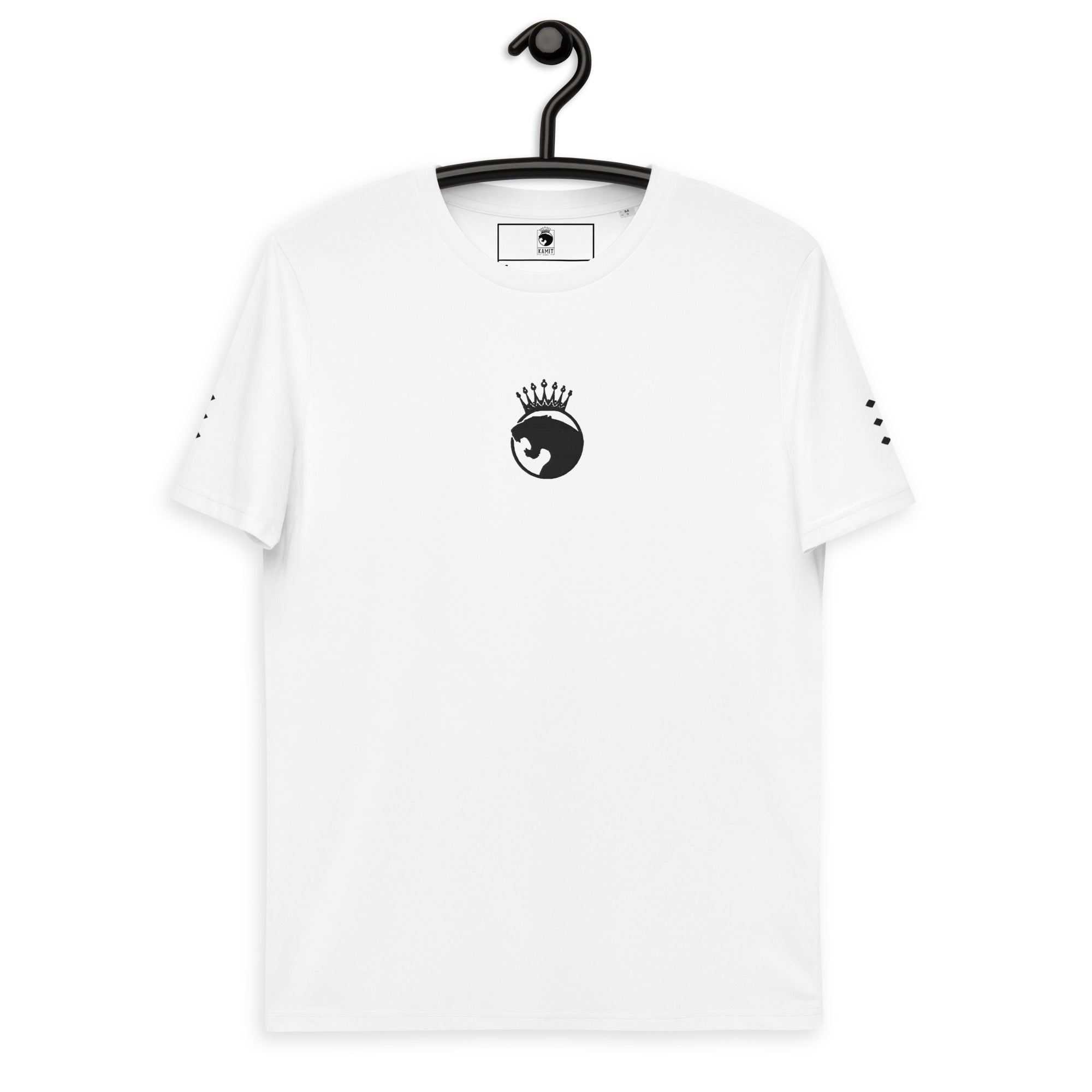 LOGO LEOPARD Brodé T-shirt unisexe 100% coton Bio