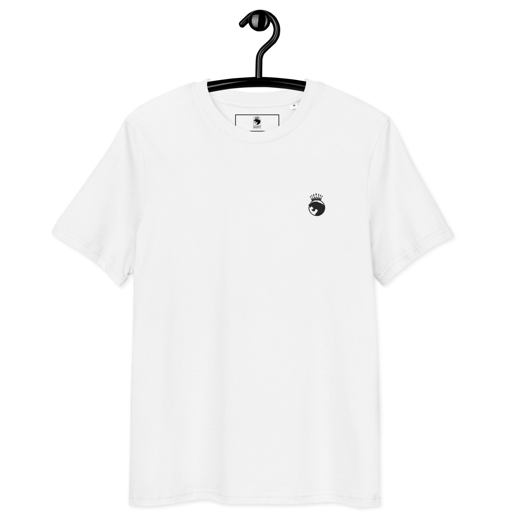 LOGO LEOPARD SUR LE COTE BRODE T-shirt unisexe 100% coton Bio
