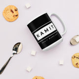 KAMIT TOUT SIMPLEMENT Grand Mug blanc brillant