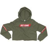JUST KAMIT Sweat à Capuche Crop-Top