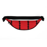 JUST KAMIT Sac Banane Rouge et Blanc