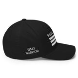 PURE KAMIT Casquette Flexfit broderie noire / blanche