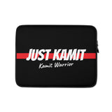 JUST KAMIT Housse Ordinateur Portable Noir et Rouge