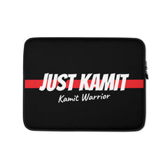 JUST KAMIT Housse Ordinateur Portable Noir et Rouge