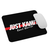 JUST KAMIT Tapis de souris Noir et Rouge