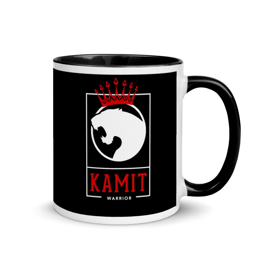 KAMIT WARRIOR LOGO Mug à Intérieur Coloré