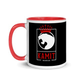 KAMIT WARRIOR LOGO Mug à Intérieur Coloré