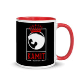 KAMIT WARRIOR LOGO Mug à Intérieur Coloré