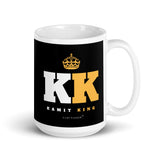 KAMIT KING Grand Mug Blanc Brillant